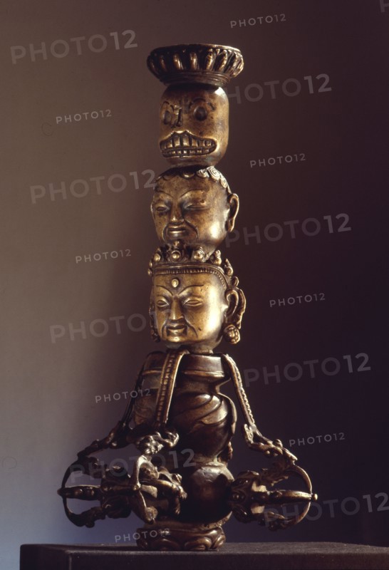 Head of a ritual staff, khatvanga