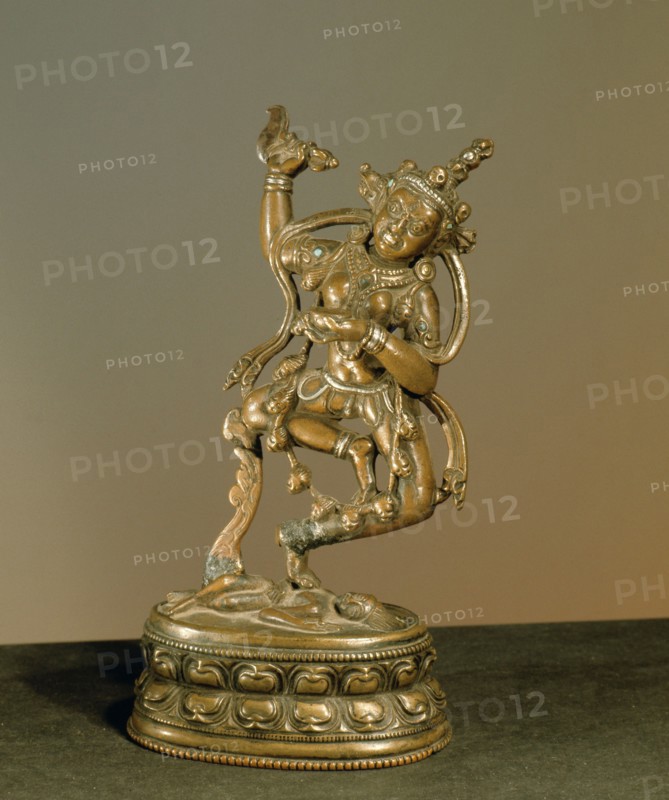 Vajravarahi, a Dakini, female partner of Heruka, and personification of intense passion