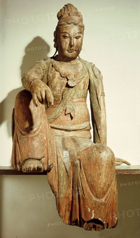 Bodhisattva seated in the position of royal ease