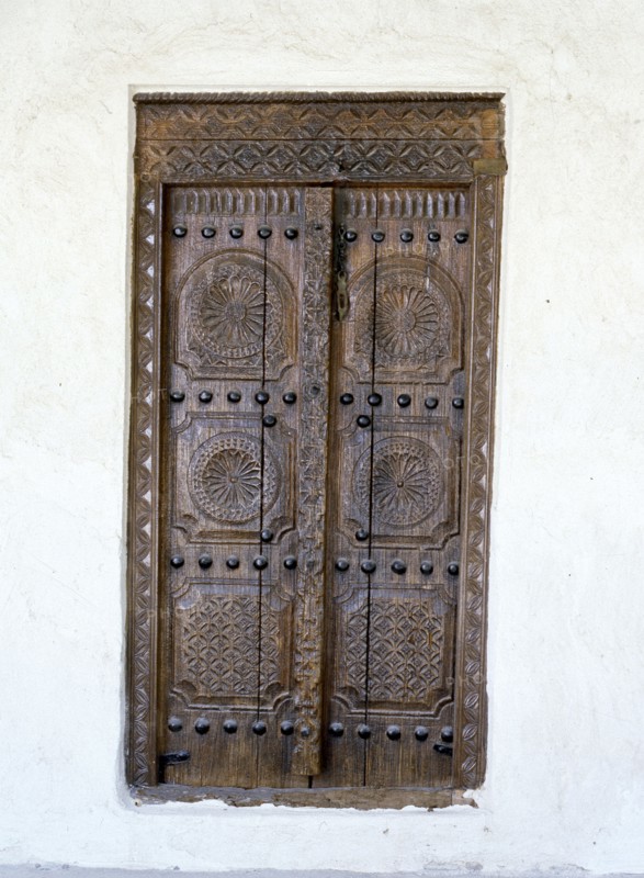Carved door, Ras al Khaimah fort