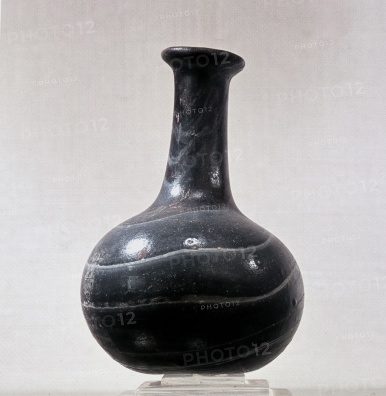 Vases like this are often found in Roman burials filled with perfume for the dead
