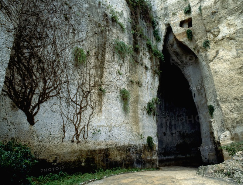 Artificial cave known as "The Ear of Dionysios"