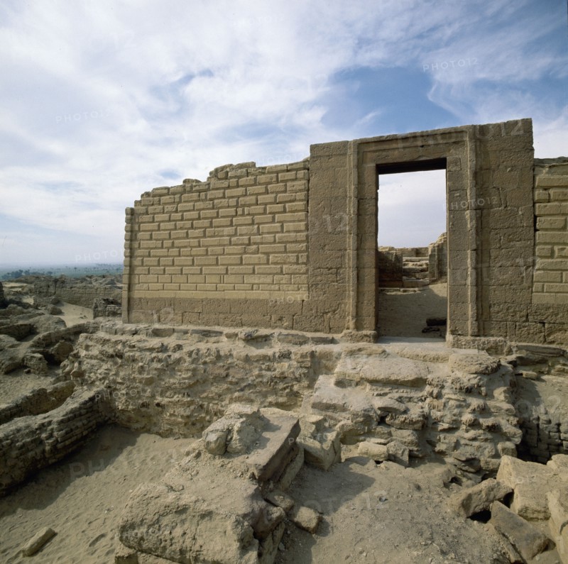 Graeco-Roman remains at Wadi Natron