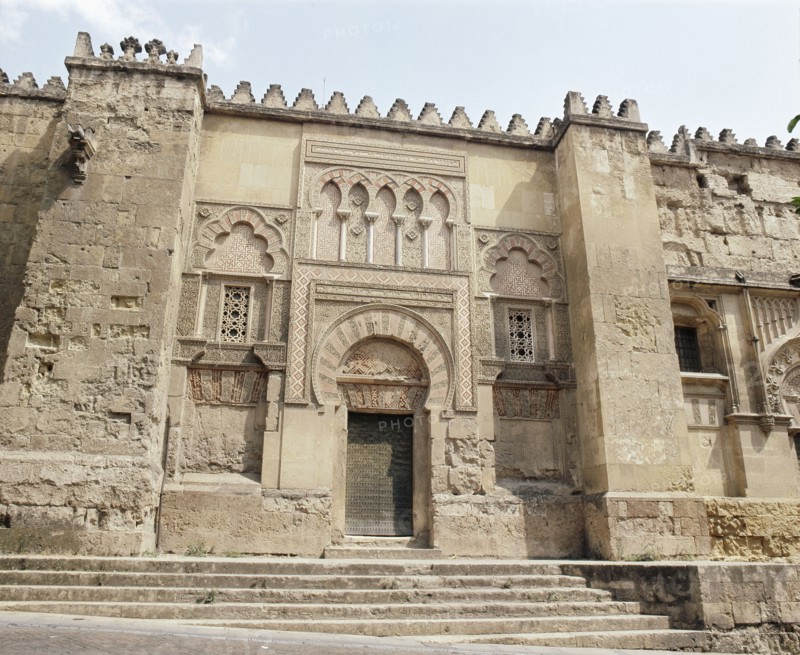 The west side of the Great Mosque at Cordoba