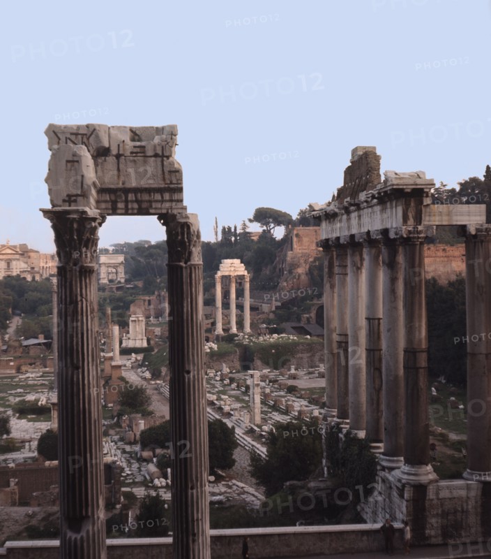 The Roman Forum looking East