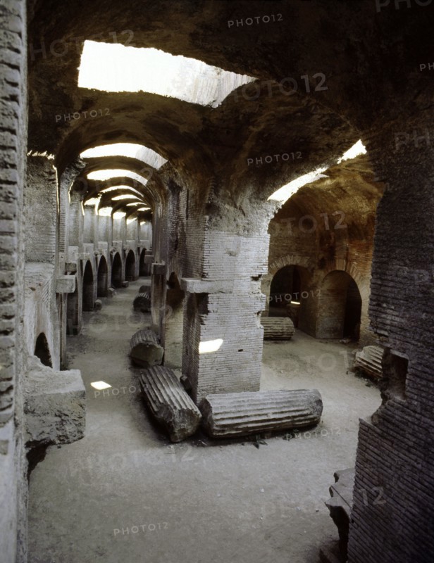 The substructure of the amphitheatre at Pozzuoli