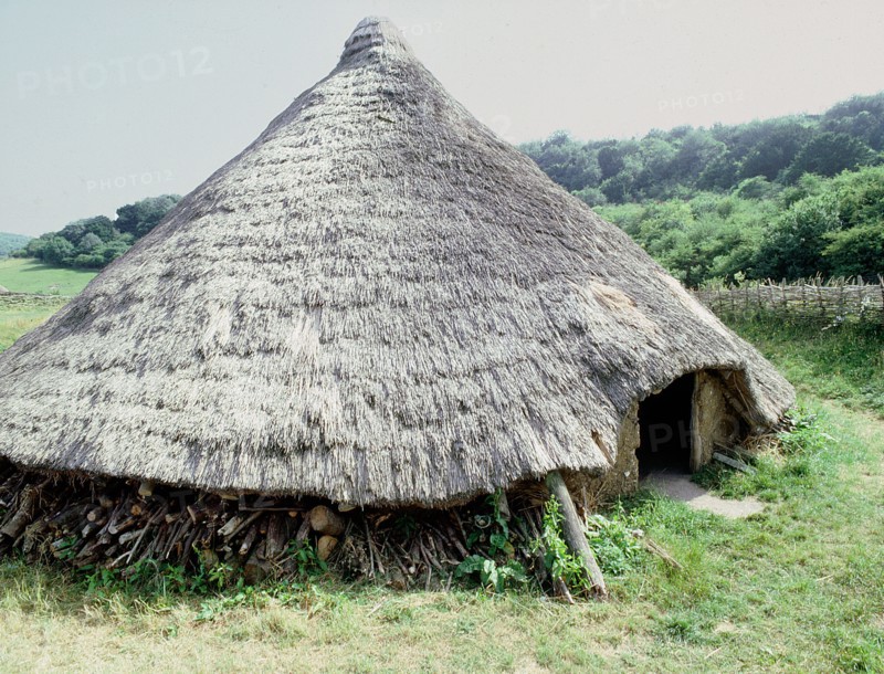 The experimental farm of Little Butser in Hampshire