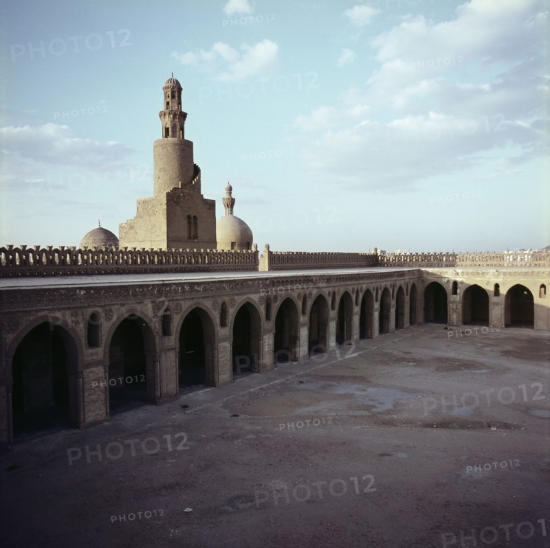 View of the Great Friday mosque built by Ibn Tulun, the first Muslim governor of Cairo