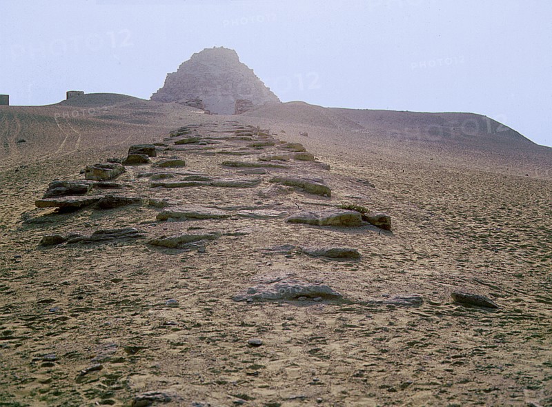 The slipway leading to Sahure's pyramid, Abusir