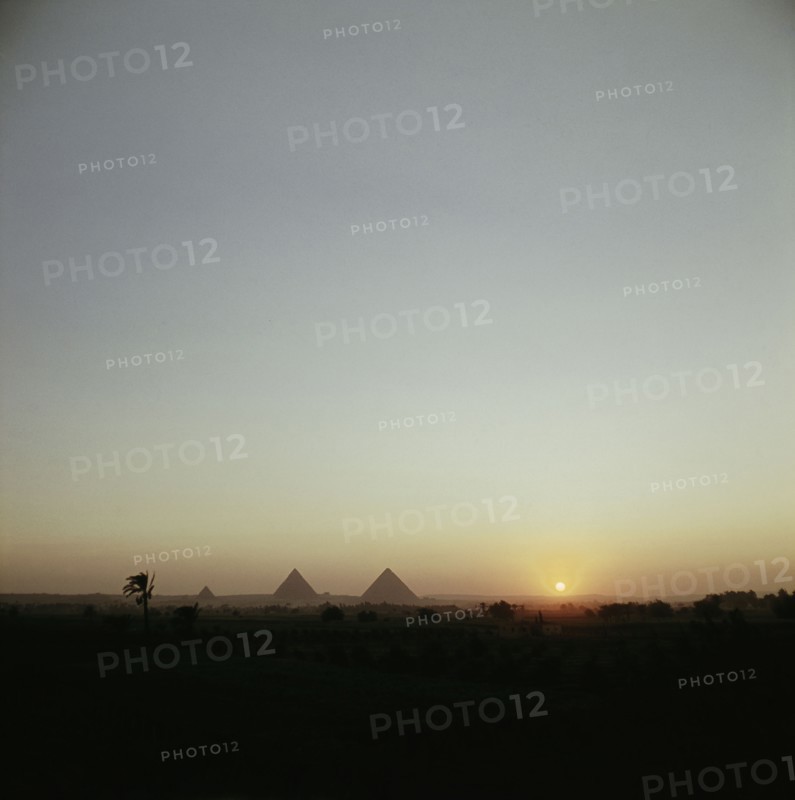 The pyramids at Giza