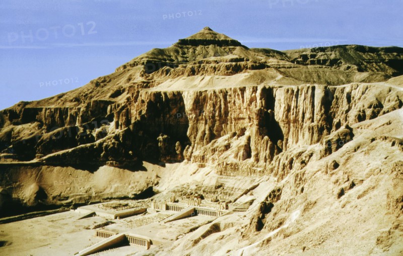 The funerary temple of Queen Hatshepsut at Deir el-Bahari