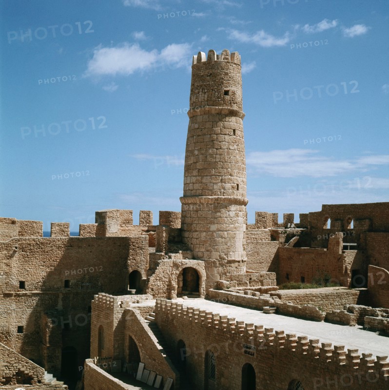 The watch tower of the Ribat of Monastir