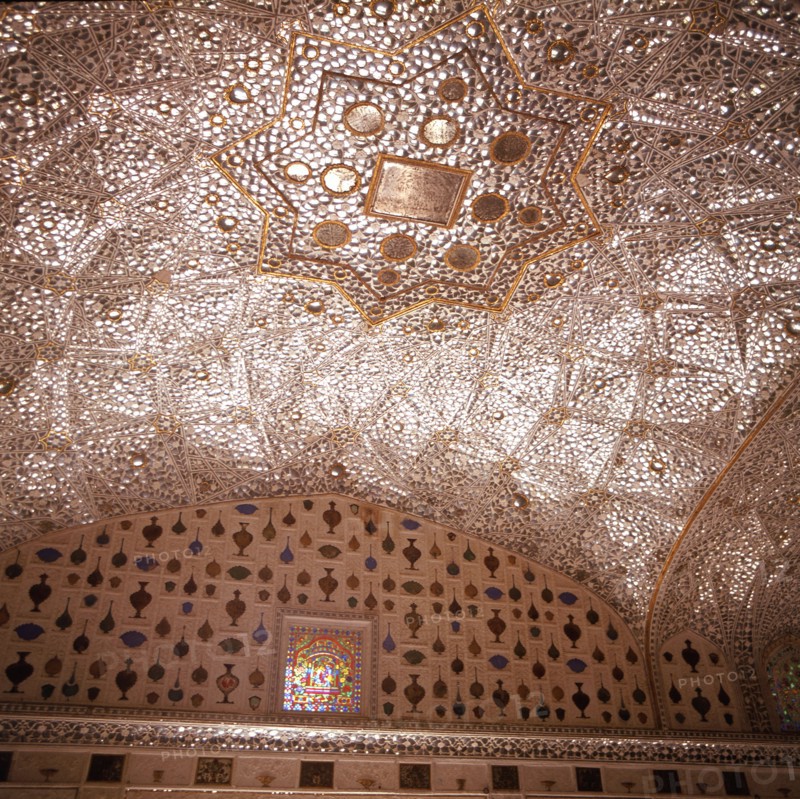 The palace fortress of Amber, the ancient capital of Jaipur state, Rajasthan