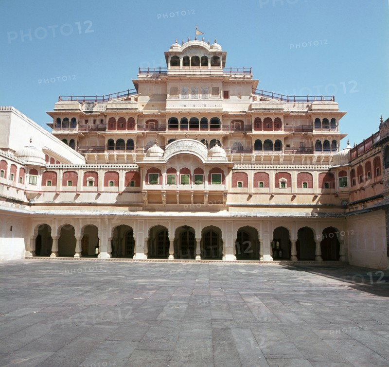 The Palace in Jaipur, the capital city of the state of Rajasthan