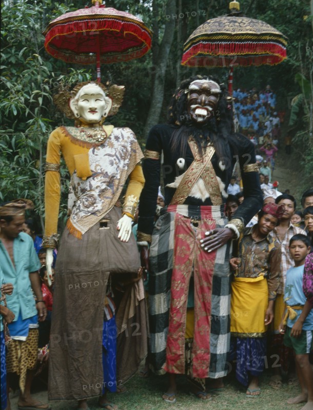 The Balinese version of Hinduism has an elaborate calender of festivals associated with each major temple
