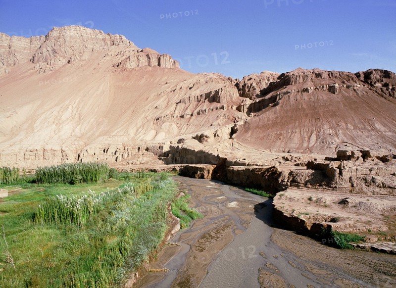 Bezeklik, where Buddhist temples were carved into the living rock