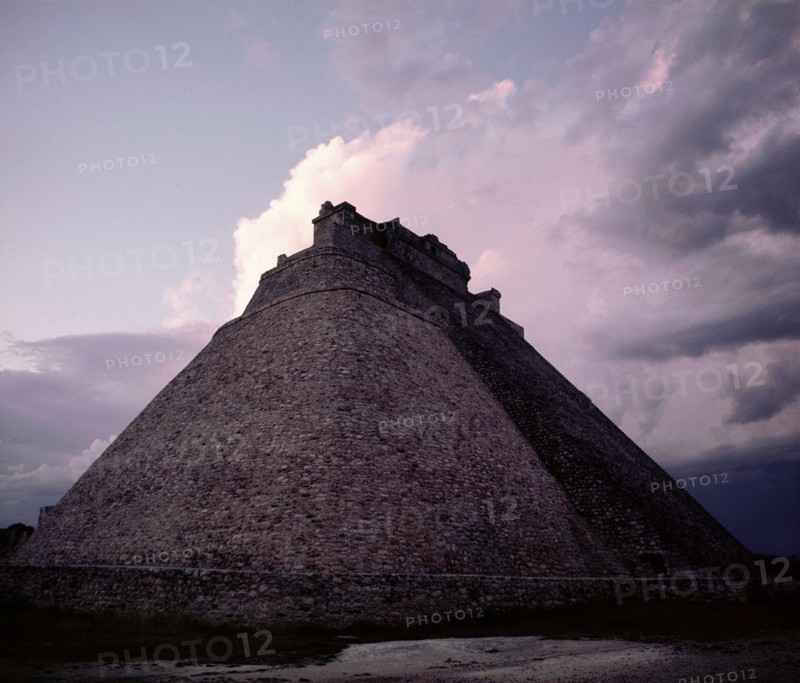 The Pyramid of the Magician at Uxmal
