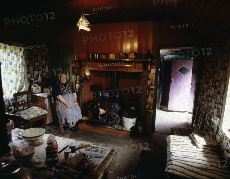 Croft interior, Flotta