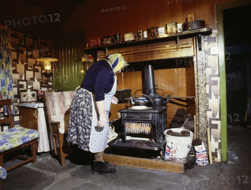 Croft interior, Flotta