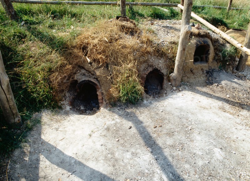 The experimental farm of Little Butser in Hampshire