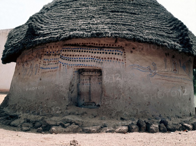 A Kaba-blon (shrine) in Kaba Kangaba which was once the capital of the Malinke kingdom which became the great empire of Mali in the 13th century