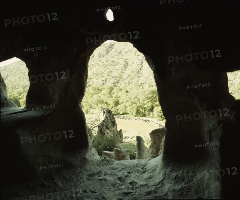 Religious and ceremonial centre at Frijoles canyon