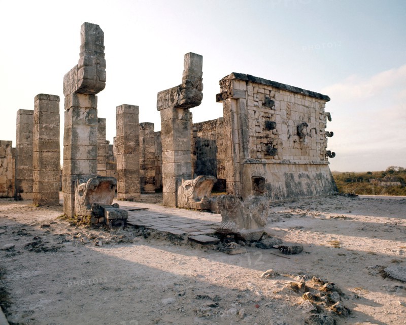 The Temple of the Warriors, Chichen Itza