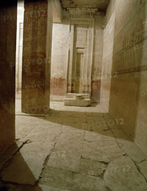 Interior of the Tomb of Ty