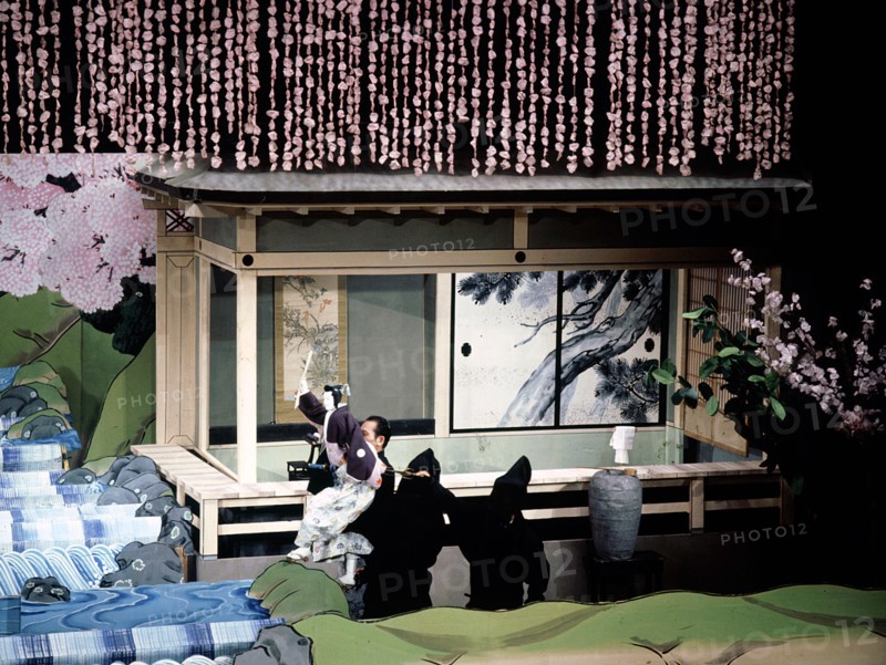 Bunraku performance