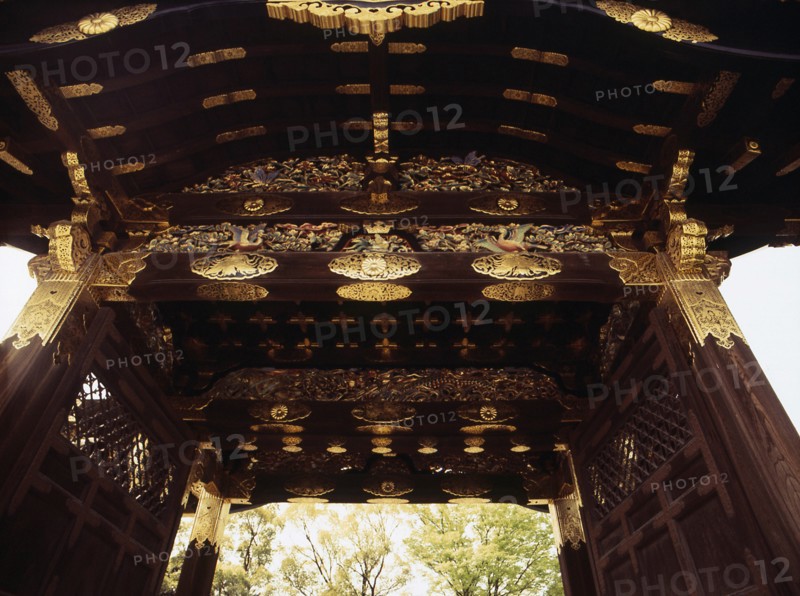 Nijo Castle gate, originally at Fushimi