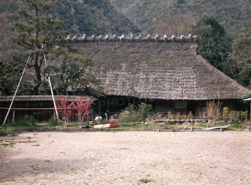 A residence built for a samurai family Hakogi