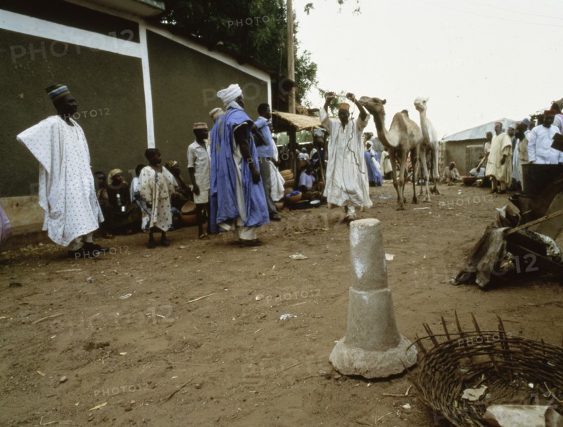 The market place in Sokoto, northern Nigeria