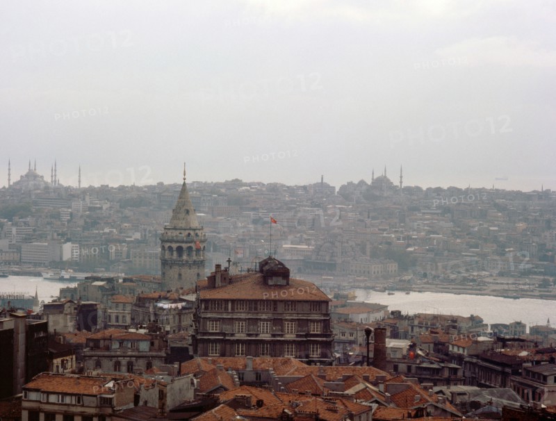 Islamic minarets and domes are prominent features of the skyline of Istanbul, the city founded by Constantine