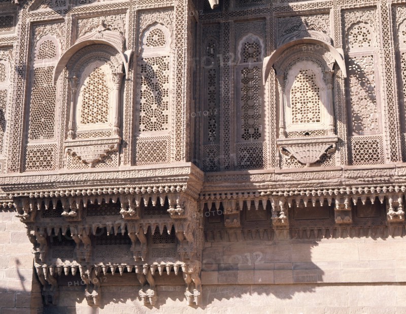 The city of Jodhpur, Rajasthan founded in 1459 by Rao Jodha, a Rajput chief