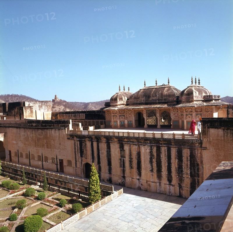 The palace fortress of Amber, the ancient capital of Jaipur state, Rajasthan