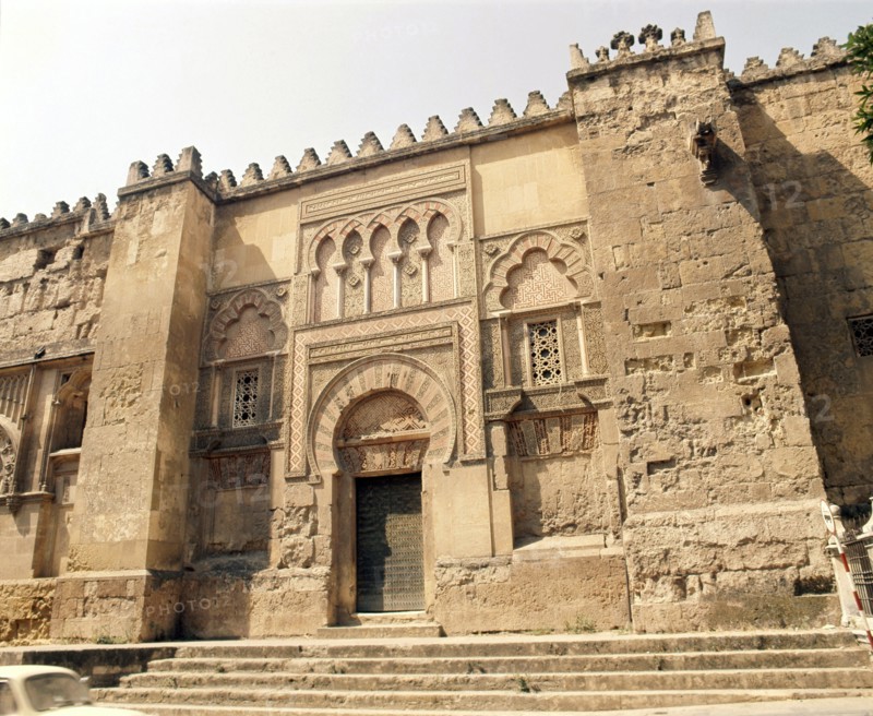 The west side of the Great Mosque at Cordoba