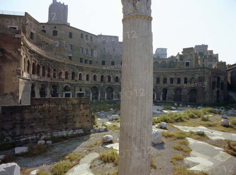 Part of the market complex of Trajan
