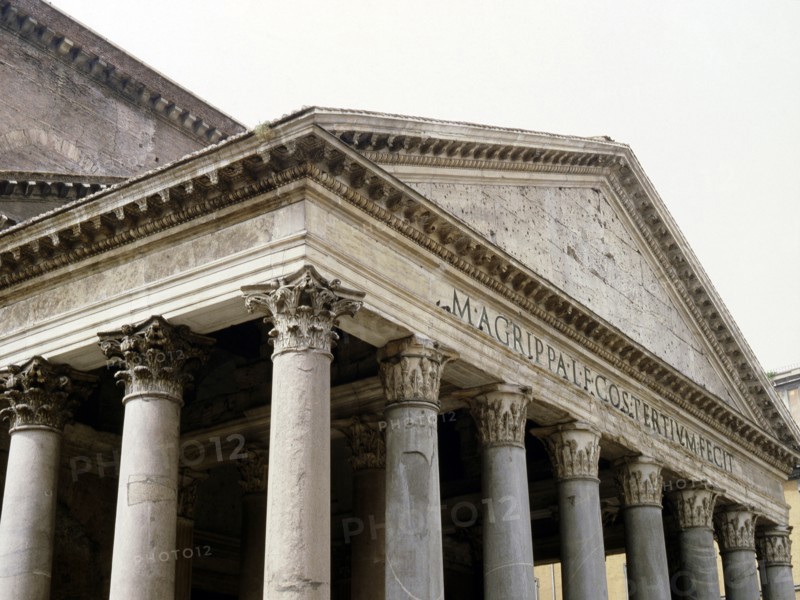 Exterior view of the Pantheon