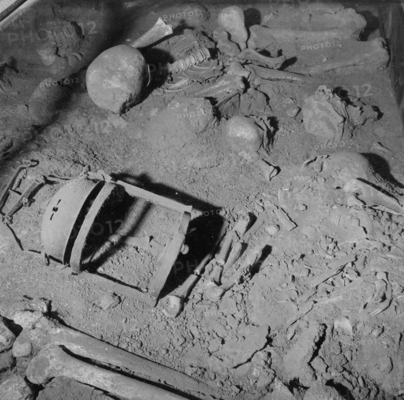 Remains of the slaves from the House of Menander