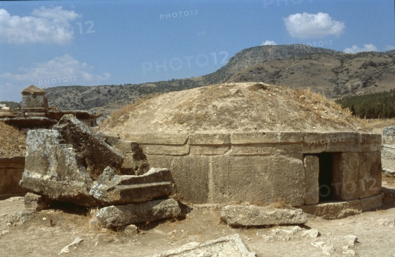 Hierapolis was built during the 2nd C BC and become part of the Roman empire in 129 BC