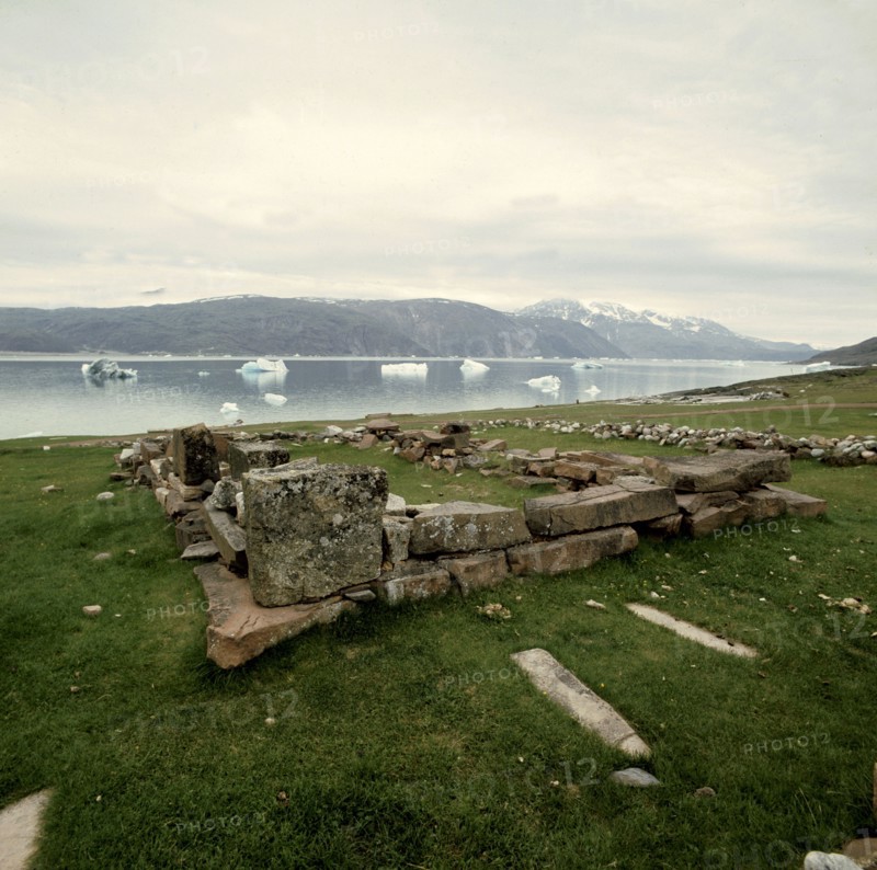 Brattahlid, the eastern settlement, founded by Erik the Red