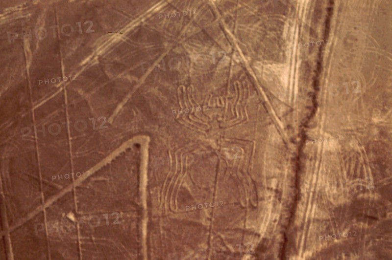 Used for rituals probably related to astronomy, the Nazca geoglyphs covering an area of around 400 square miles, are visible only from the air