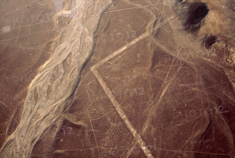 Used for rituals probably related to astronomy, the Nazca geoglyphs covering an area of around 400 square miles, are visible only from the air
