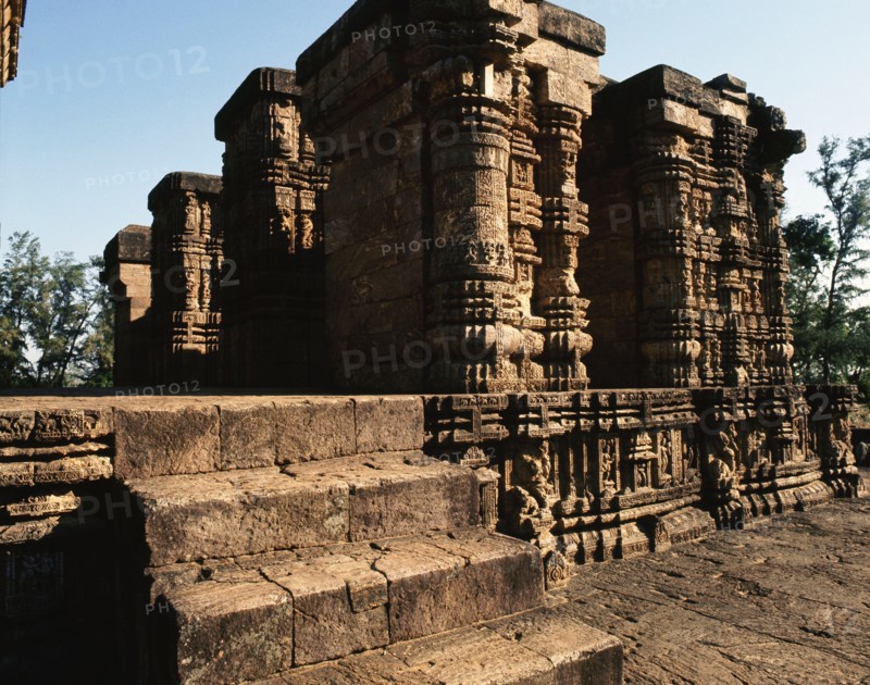 The Temple of the Sun complex at Konarak