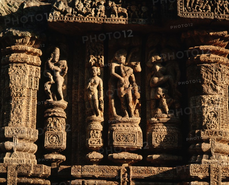 The Temple of the Sun complex at Konarak