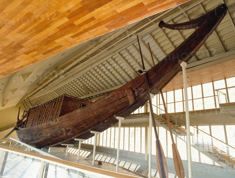 The funerary boat of King Cheops