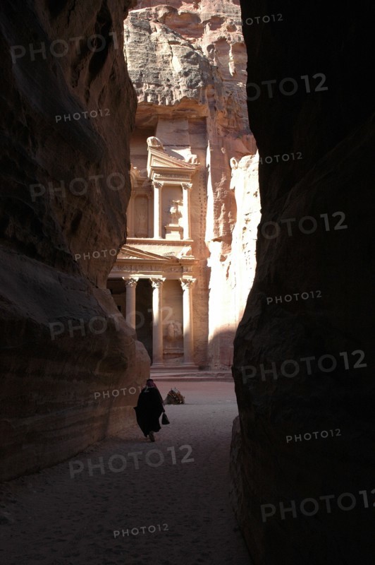 Petra (greek for rock) was the principal city of the Nabateans and flourished under the Seleucid rulers and later the Romans