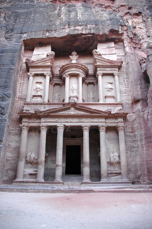Petra (greek for rock) was the principal city of the Nabateans and flourished under the Seleucid rulers and later the Romans