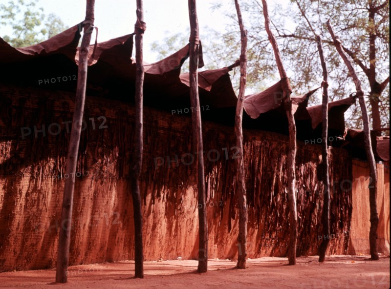 A tent in the Niger capital