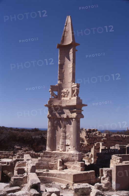 Punic monument in Sabratha